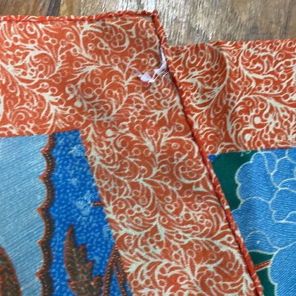Vintage Nik Nik Floral Scarf - Picture 12 of 13